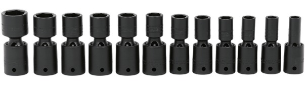 1/2" Flank Drive Nussatz mit Kugelgelenk, 12-teilig - 312IPLM - Snap-on Werkzeug
