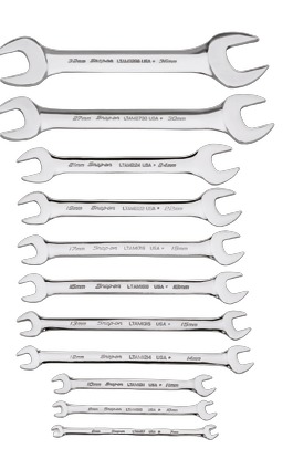 Extra flacher Maulschlüsselsatz, 11-teilig - LTAM811 - Snap-on Werkzeug