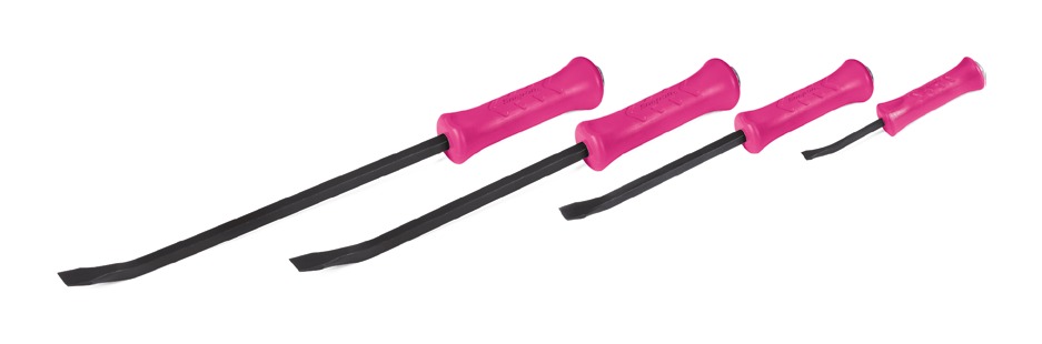 Prybar-Set, 4-teilig (254, 305, 457 und 610 mm), Electric Pink - SPBS704AEP - Snap-on Werkzeug