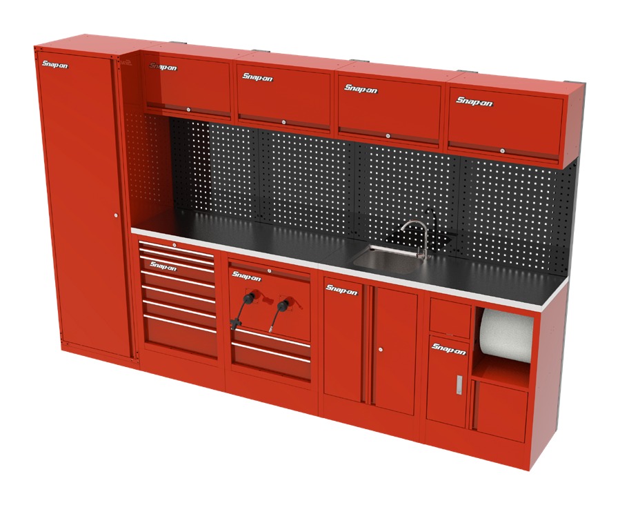 Modulare Workstation, Beispielkonfiguration 2 - WORKSTATIONKU02 - Snap-on Werkzeug